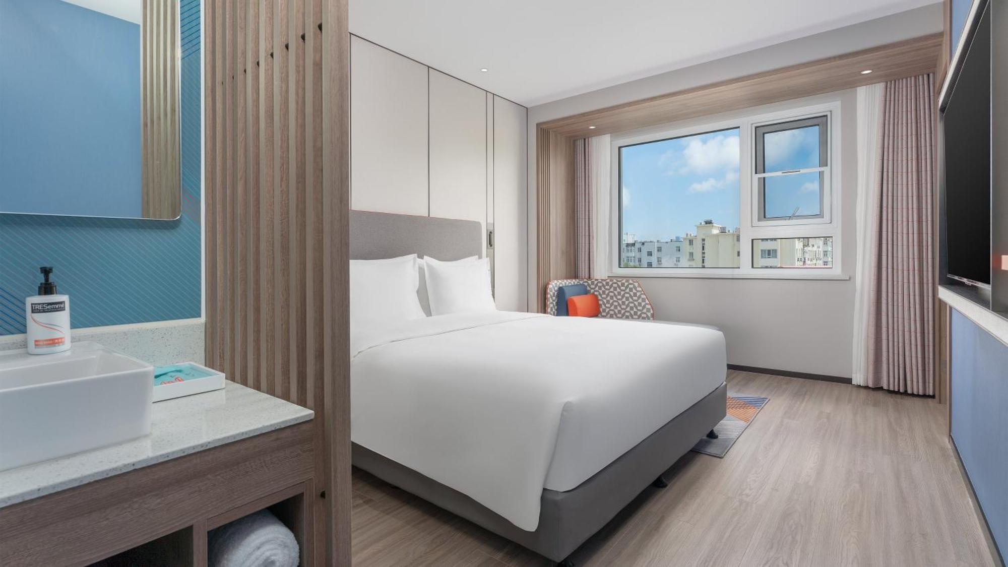 Holiday Inn Express Qingdao Shibei By Ihg Eksteriør bilde