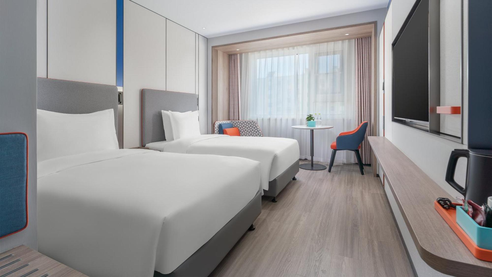 Holiday Inn Express Qingdao Shibei By Ihg Eksteriør bilde