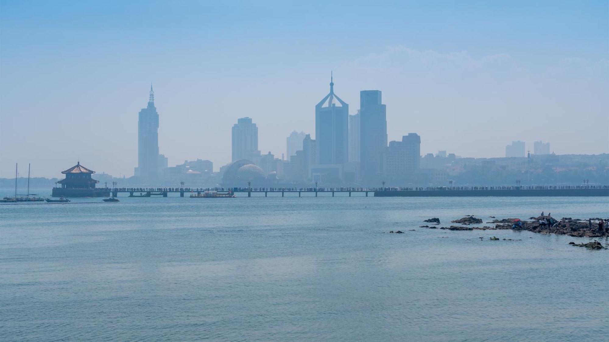 Holiday Inn Express Qingdao Shibei By Ihg Eksteriør bilde