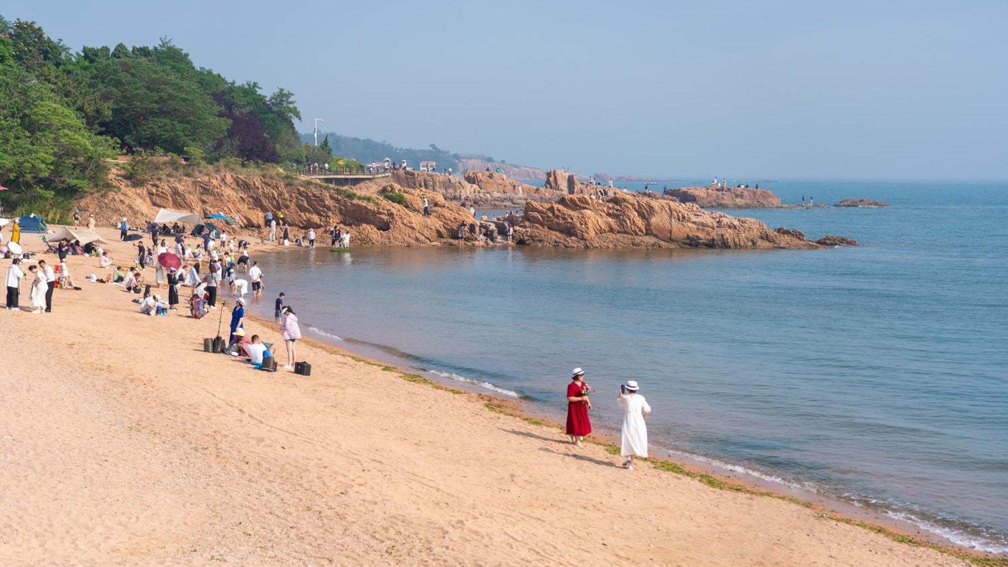 Holiday Inn Express Qingdao Shibei By Ihg Eksteriør bilde