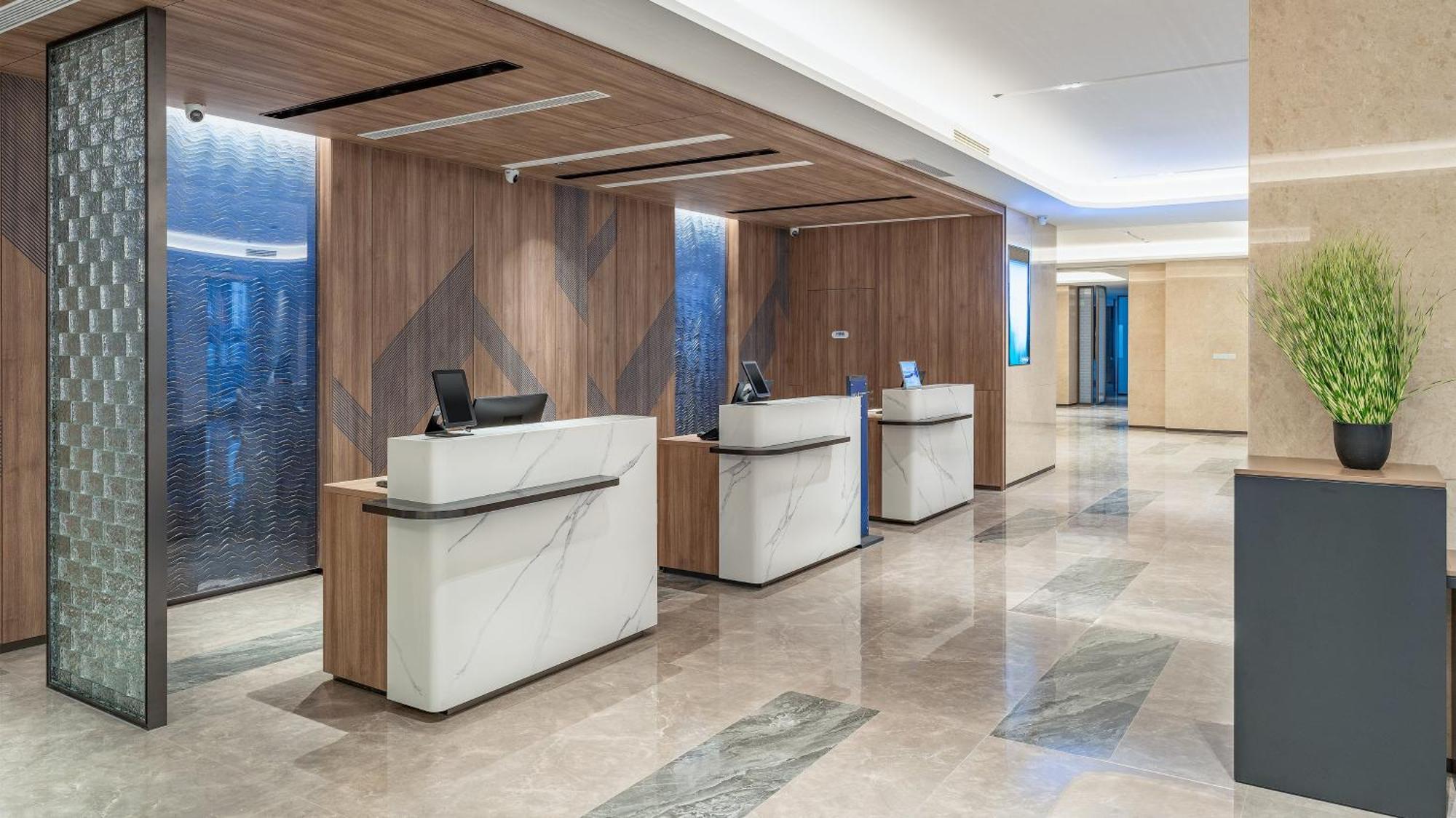 Holiday Inn Express Qingdao Shibei By Ihg Eksteriør bilde