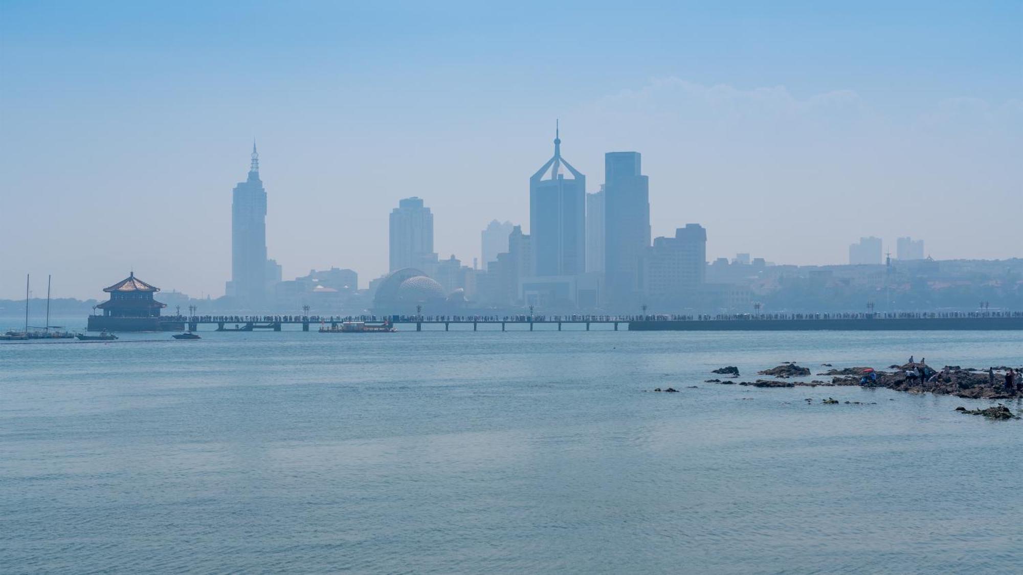 Holiday Inn Express Qingdao Shibei By Ihg Eksteriør bilde