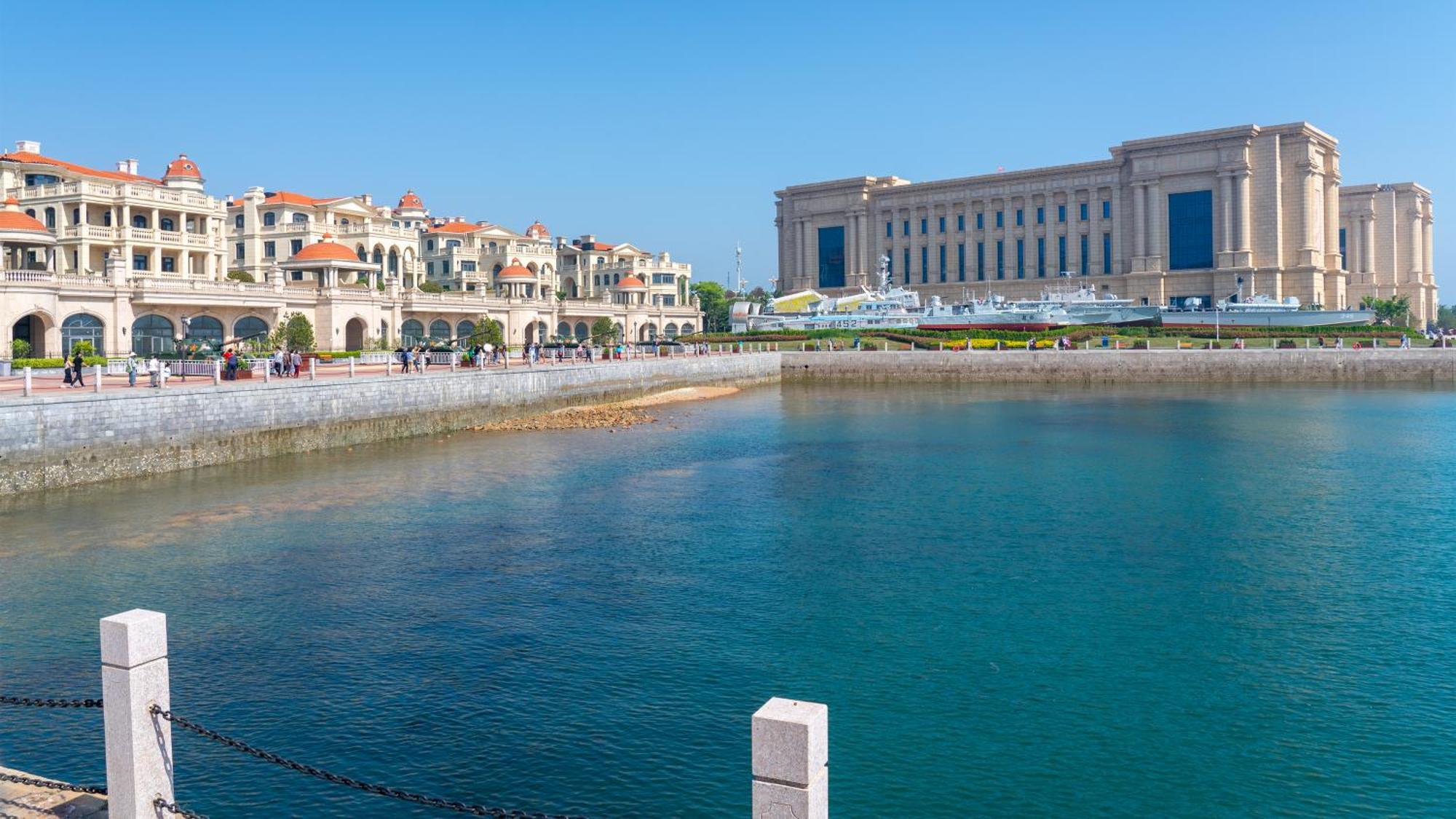 Holiday Inn Express Qingdao Shibei By Ihg Eksteriør bilde